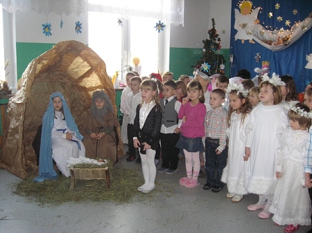 Jasełka u przedszkolaków