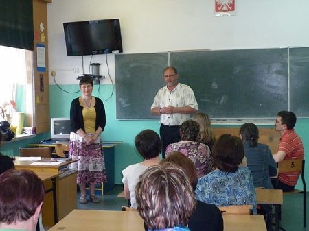 Spotkanie z psychologiem rodziców uczniów Gimnazjum