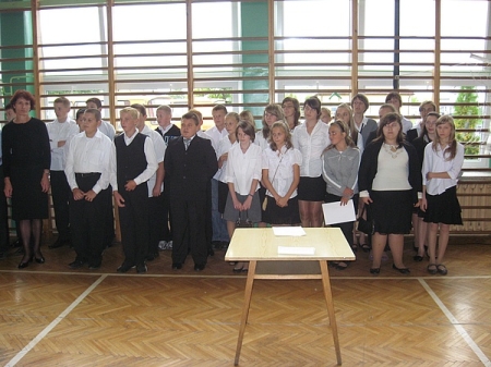 Rozpoczęcie roku szkolnego 2010/2011 w Gimnazjum