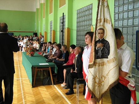 Rozpoczęcie roku szkolnego 2009/2010 w Szkole Podstawowej