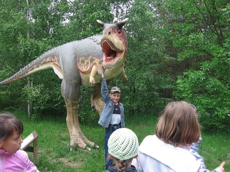 Dzień Dziecka wśród dinozaurów