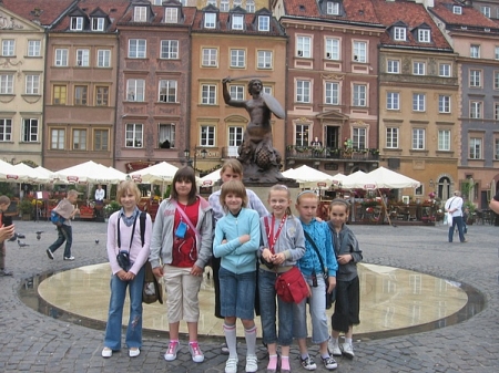 Wycieczka klas IV i V do Warszawy