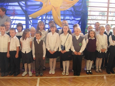 Rozpoczęcie roku szkolnego 2008/2009 w Szkole Podstawowej