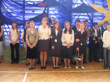 Rozpoczęcie roku szkolnego 2008/2009 w Gimnazjum