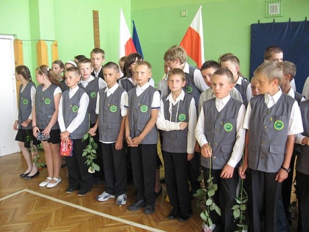 Zakończenie roku szkolnego 2007/2008 w Szkole Podstawowej