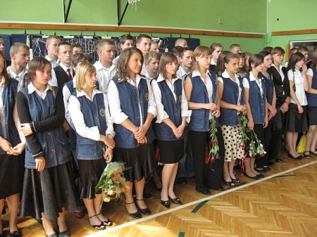 Zakończenie roku szkolnego 2007/2008 w Gimnazjum