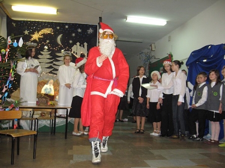 Apel przedświąteczny w Szkole Podstawowej