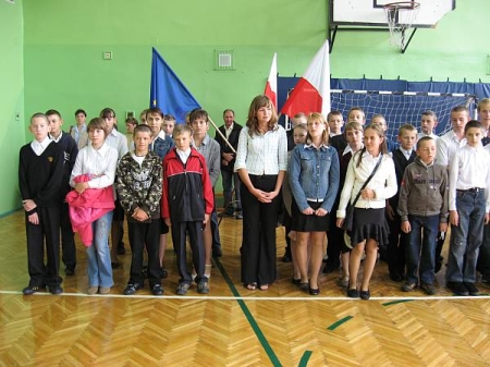 Rozpoczęcie roku szkolnego 2007/2008 w Gimnazjum