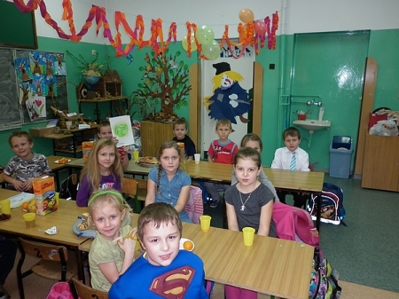 Andrzejki w klasach I-III Szkoły Podstawowej