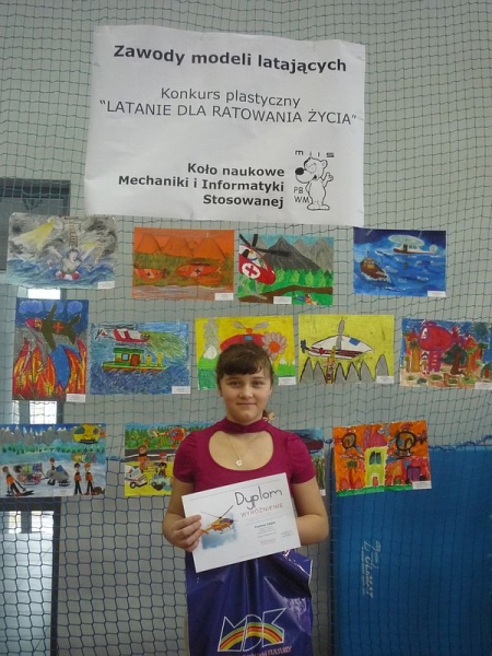 „Latanie dla ratowania życia” - wyróżnienie w konkursie plastycznym