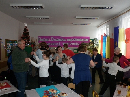 Dzień Babci i Dziadka w klasach I-III