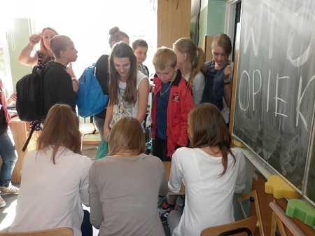 BEZ NIESPODZIANKI - wybory opiekuna SU gimnazjum