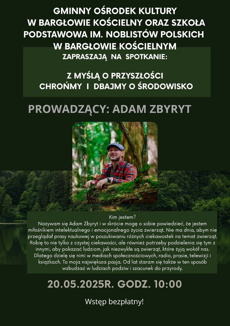 Zaproszenie na spotkanie w GOK