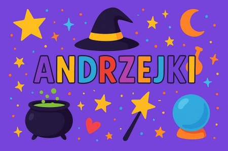 Zaczarowane Andrzejki w przedszkolu