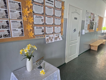 Udział naszej szkoły w społeczno- edukacyjnej Akcji „Żonkile”