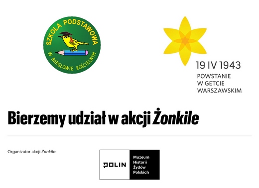 ''Akcja Żonkile 2021'' w naszej szkole