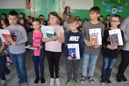 Nasi uczniowie Mistrzami Powiatu w Ogólnopolskim Konkursie ''Wielka Liga Czytelników''