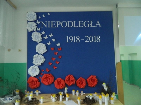 100 lat Niepodległej - obchody święta w klasach I-III