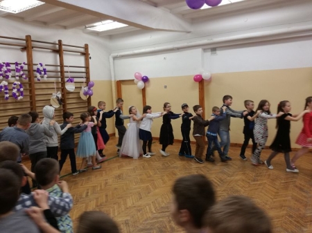 Choinka noworoczna w klasach I-III
