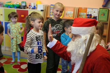 Mikołajki w Oddziale Przedszkolnym B