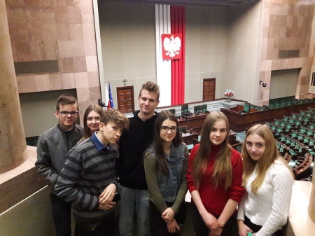 Gimnazjaliści z wizytą w stolicy