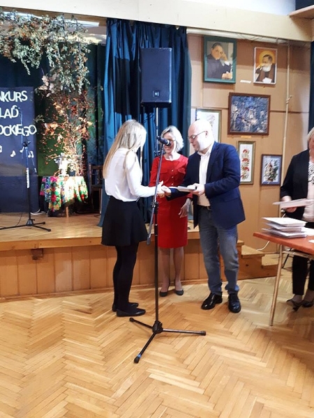 Sukces w Powiatowym Konkursie Poezji i Ballad Włodzimierza Wysockiego