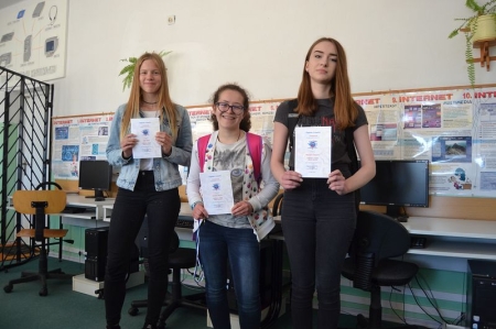 Najlepsi gimnazjaliści z ortografii
