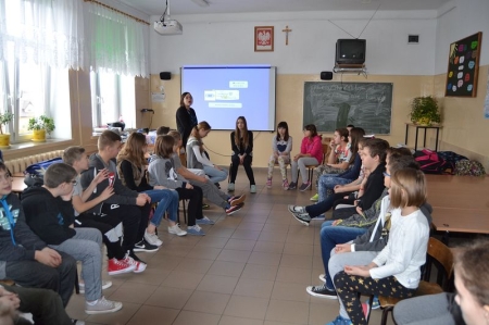 Uczestniczyliśmy w projekcie ''Cybernauci - bądź bezpieczny w sieci!''