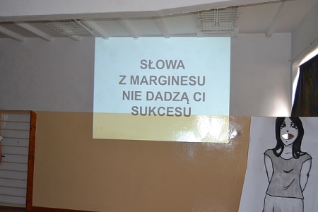 ''Wulgaryzmom mówimy: NIE'' - projekt uczennic z klasy IIb