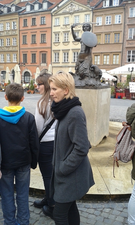 Wycieczka klas I Gimnazjum do Warszawy