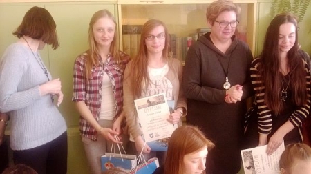 Wyróżnienie w VI Powiatowym Konkursie Ortograficznym