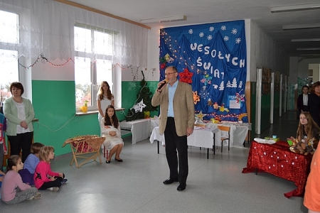 Przedświąteczne spotkanie szkolnej społeczności