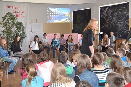 Projekt edukacyjny klasy IIa w Dniu Samorządności